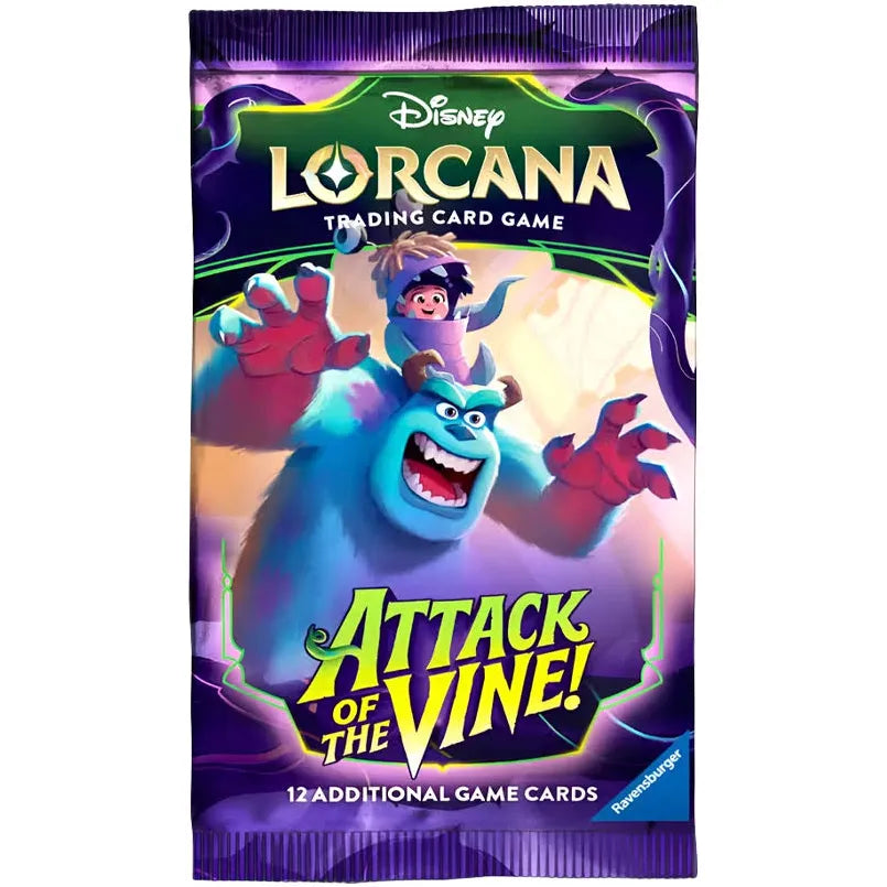 Lorcana Attack of the vine! Booster Pack