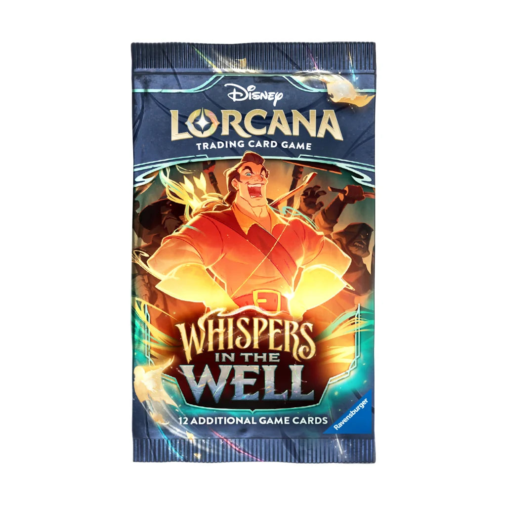 Lorcana whispers in the well booster pack (öppnas live)