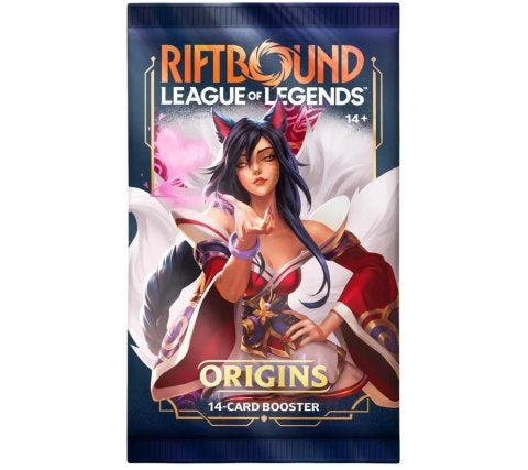 Riftbound Origins (1st wave) Booster Pack (Öppnas live)
